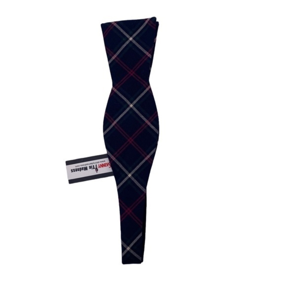 Skinny Tie Madness - Men’s Bow Tie Blue Multicolor SKM2513